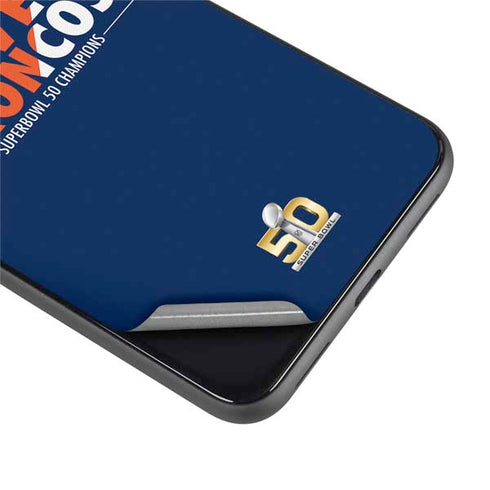 NFL Denver Broncos Super Bowl 50 Champions Bold Google Pixel 4 XL Skin